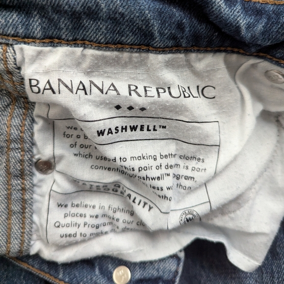 32 slouch Jean Banana Republic - Picture 3 of 6